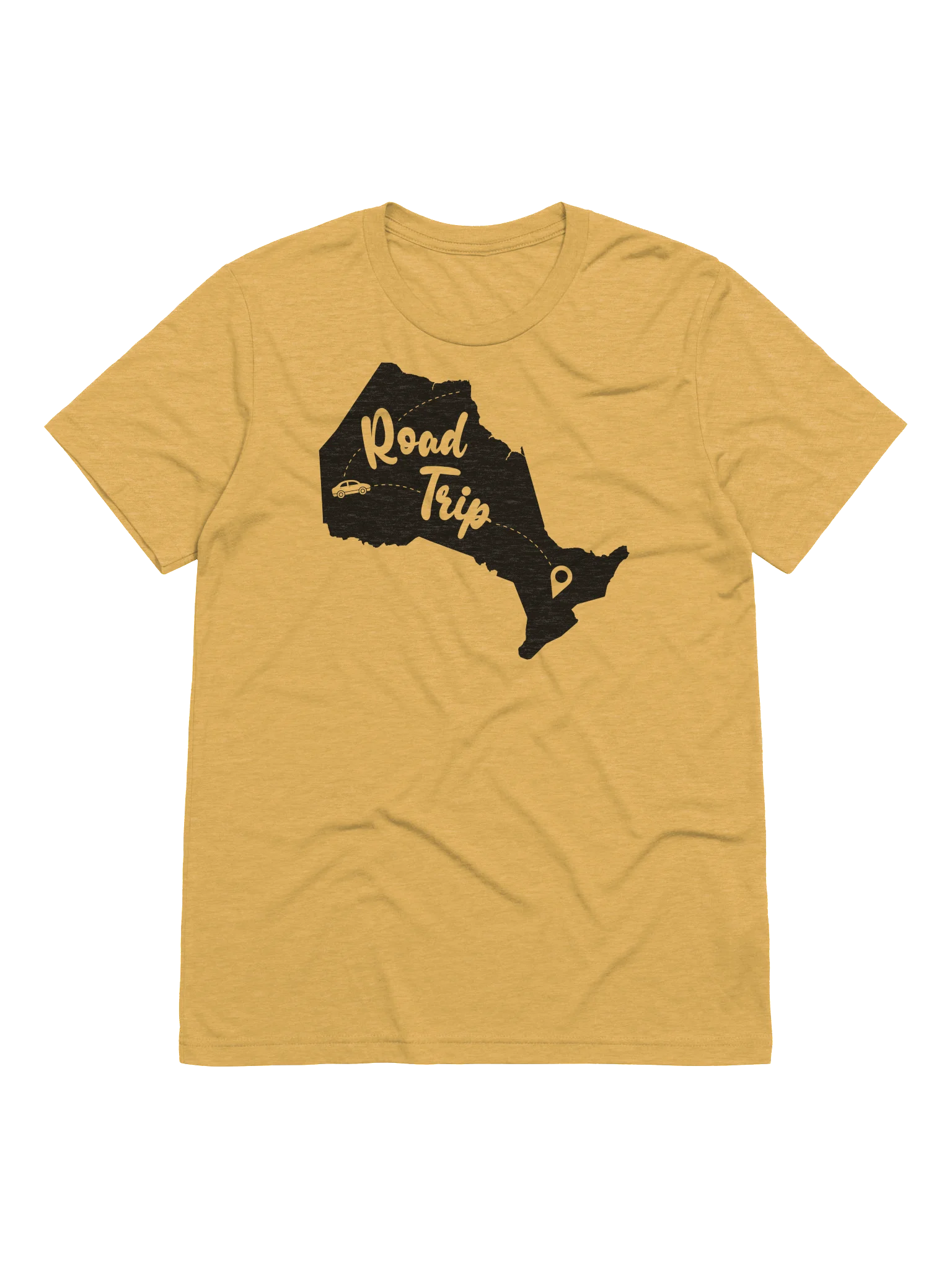 The Road Trip Ontario Map Graphic Tee product image (1)