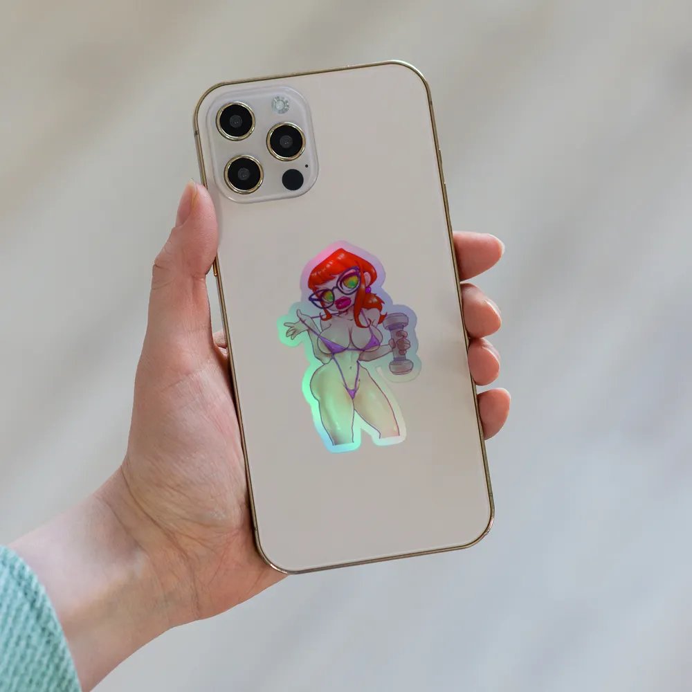 Holographic Shakeweight Workout Sticker product image (7)
