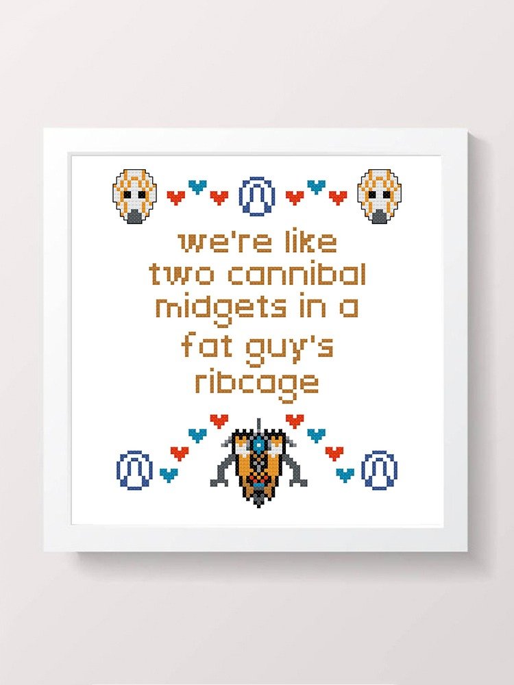 Two in a Ribcage - Cross Stitch Pattern product image (2)