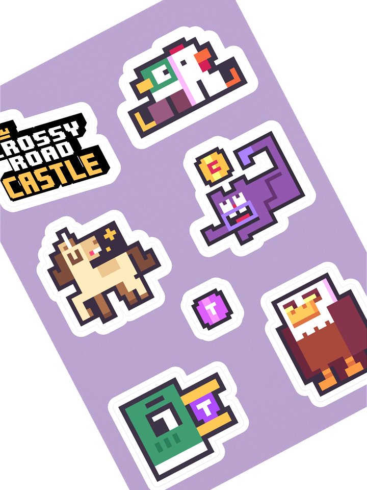 Crossy Road Castle - Sticker Sheet product image (1)