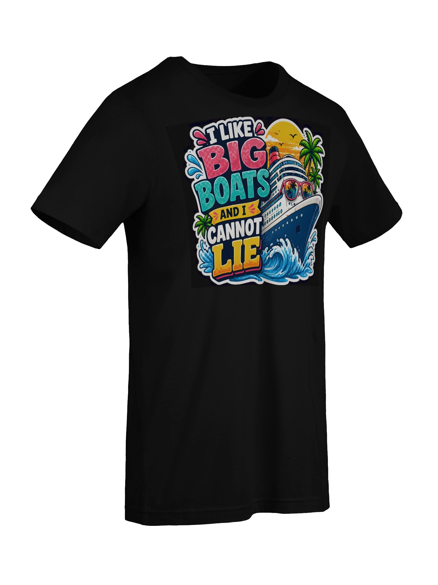 I Like Big Boats: Cruise T-Shirt product image (4)