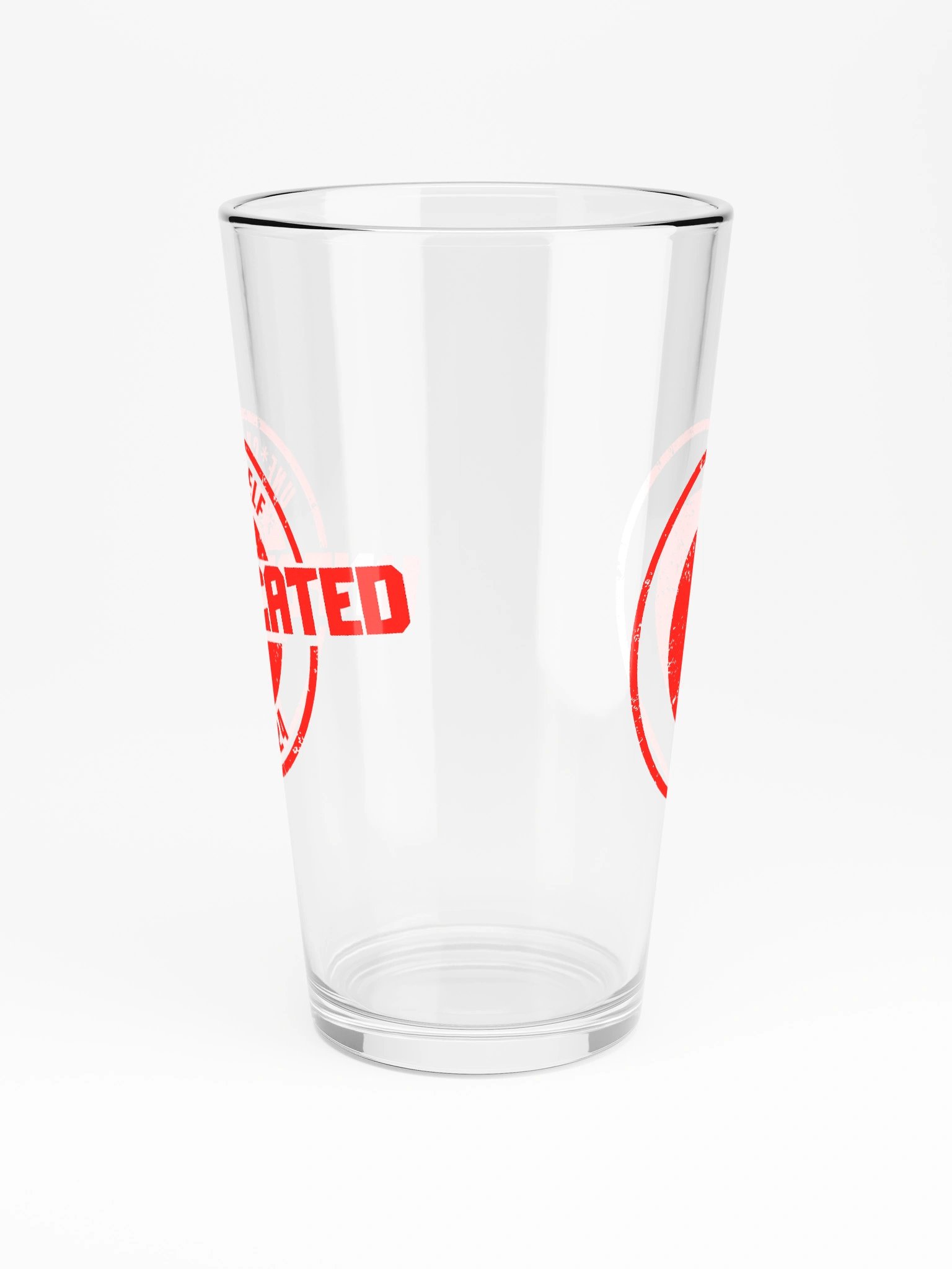 Unfornicated Pint Glass product image (5)