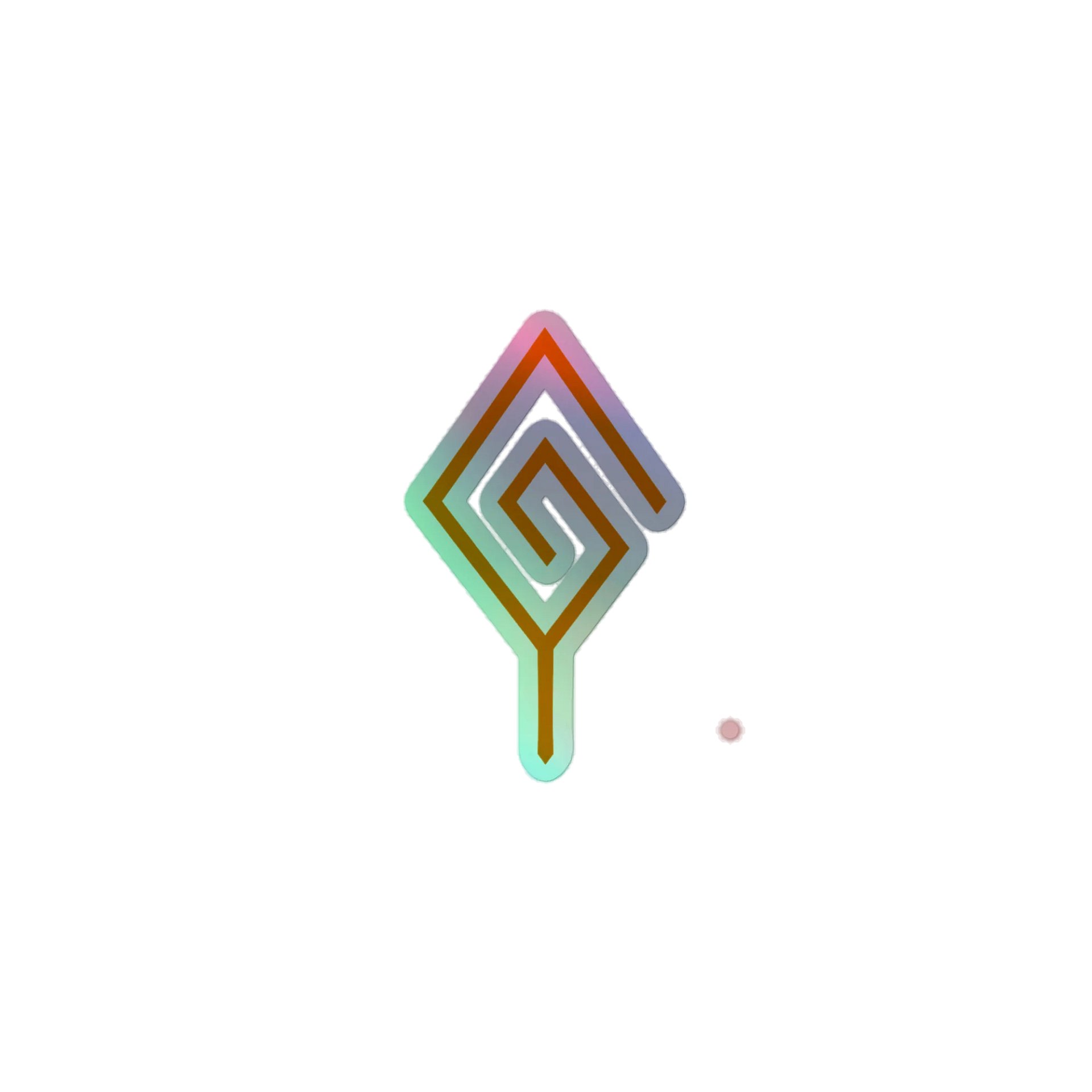 Logo Holographic Sticker product image (1)