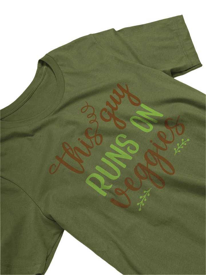 This Guy Runs on Veggies Shirt product image (1)