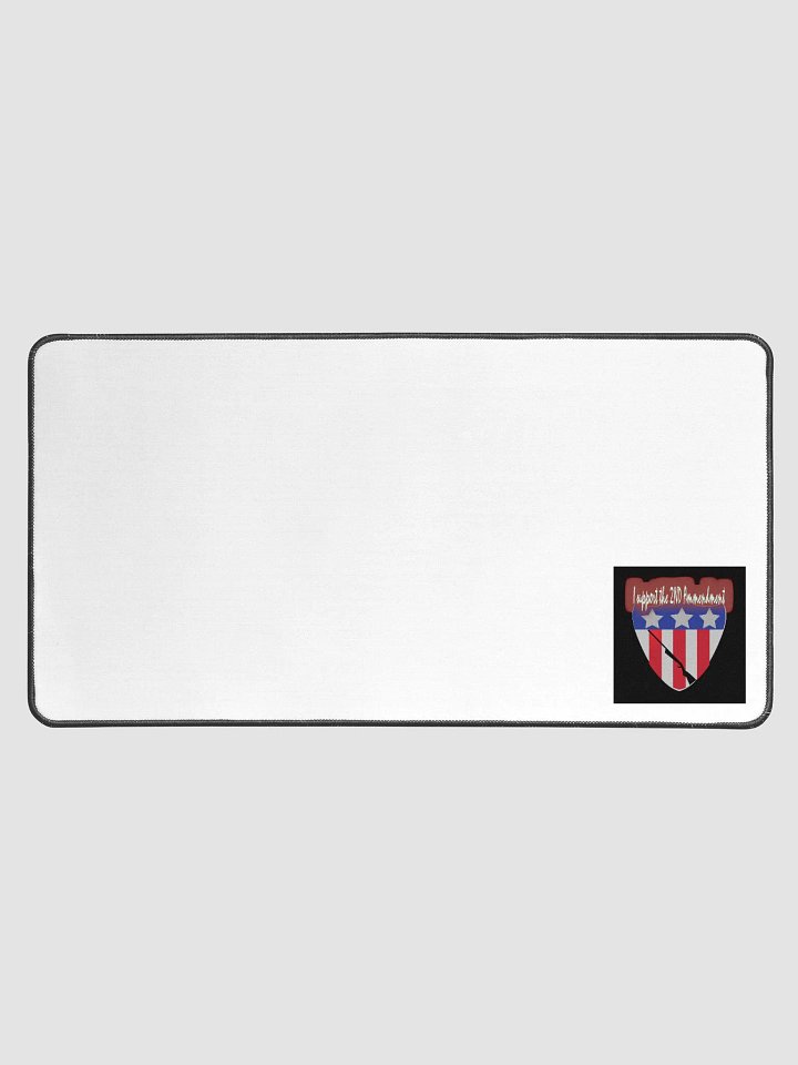 Nightfall Neoprene Desk Mat (I support the 2nd Ammend ) product image (1)