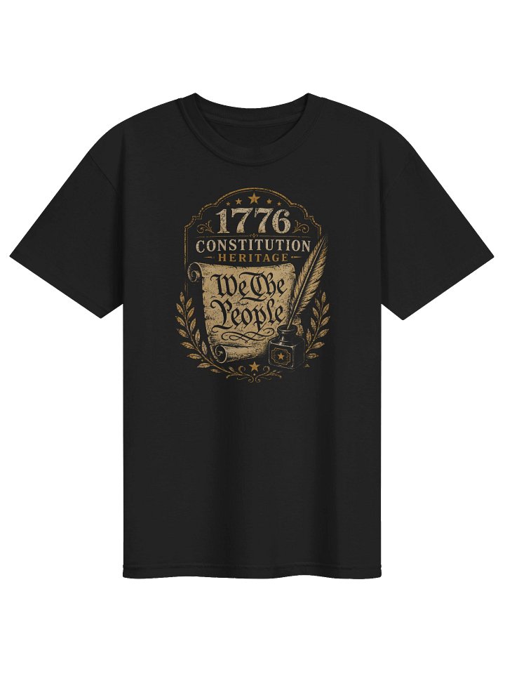 1776 Constitution T-Shirt | Vintage American Heritage Patriotic Tee product image (1)