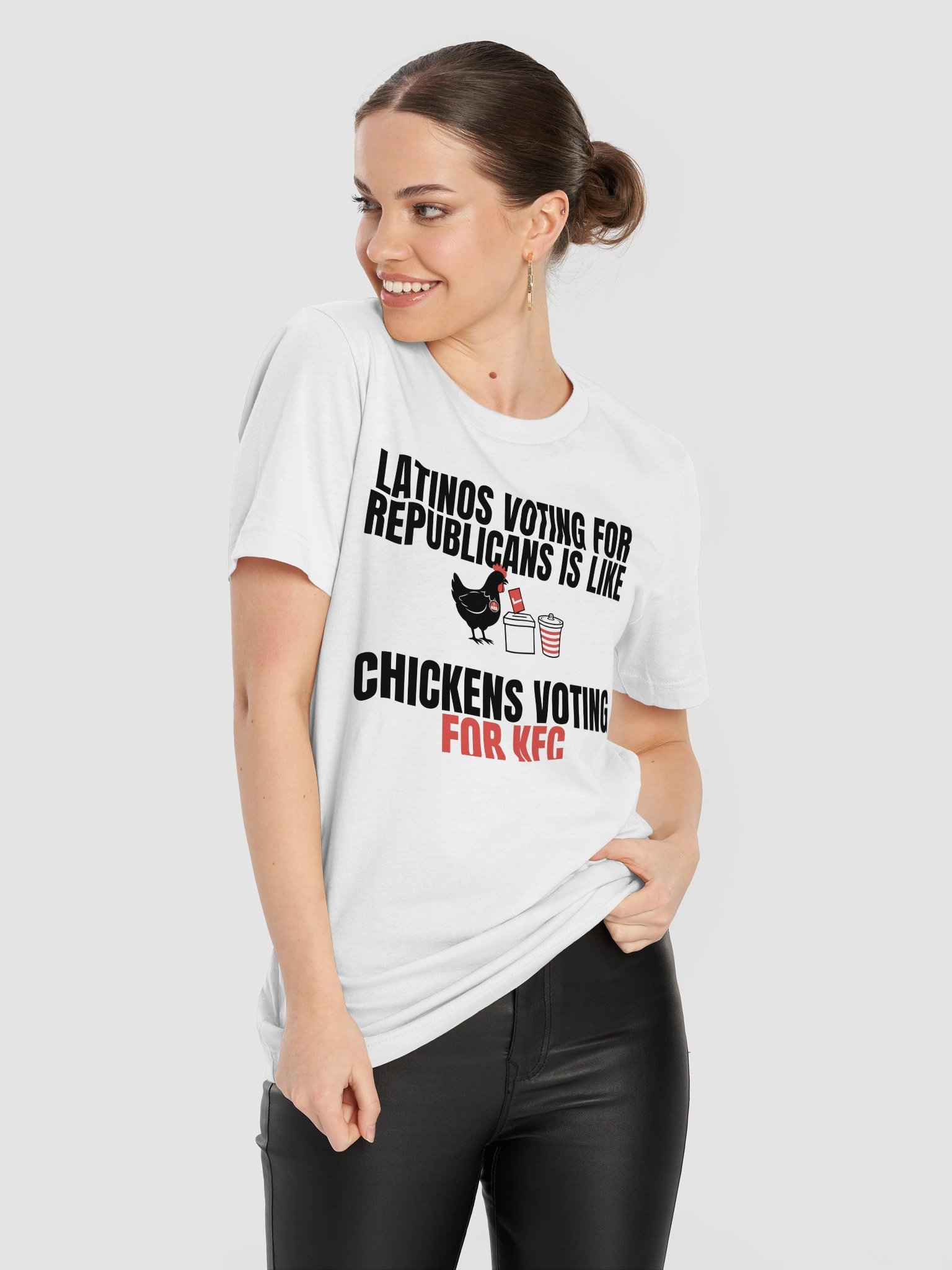Chickens Voting for KFC Tee product image (11)