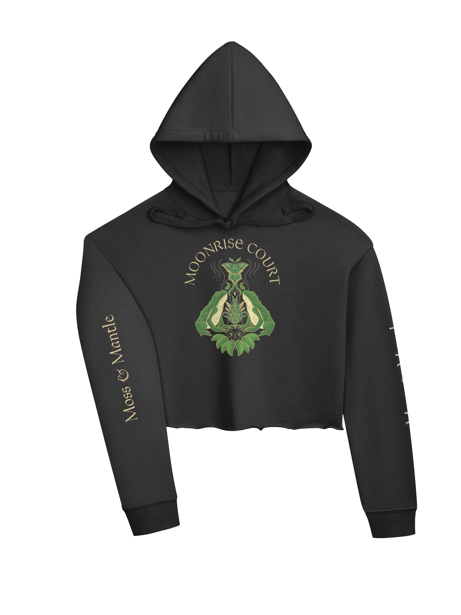 Moonrise Court Bella+Canvas Fleece Crop Hoodie product image (3)