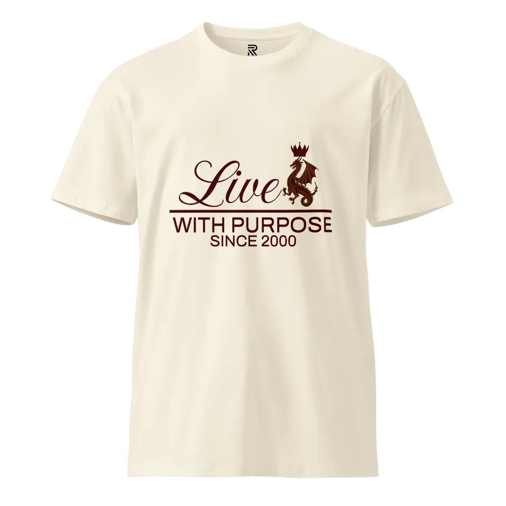 LIVE WITH PURPOSE T-SHIRT product image (1)