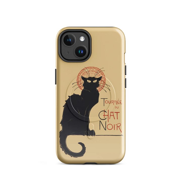 Le Chat Noir Minimal Cat iPhone® MagSafe® Tough Case product image (33)