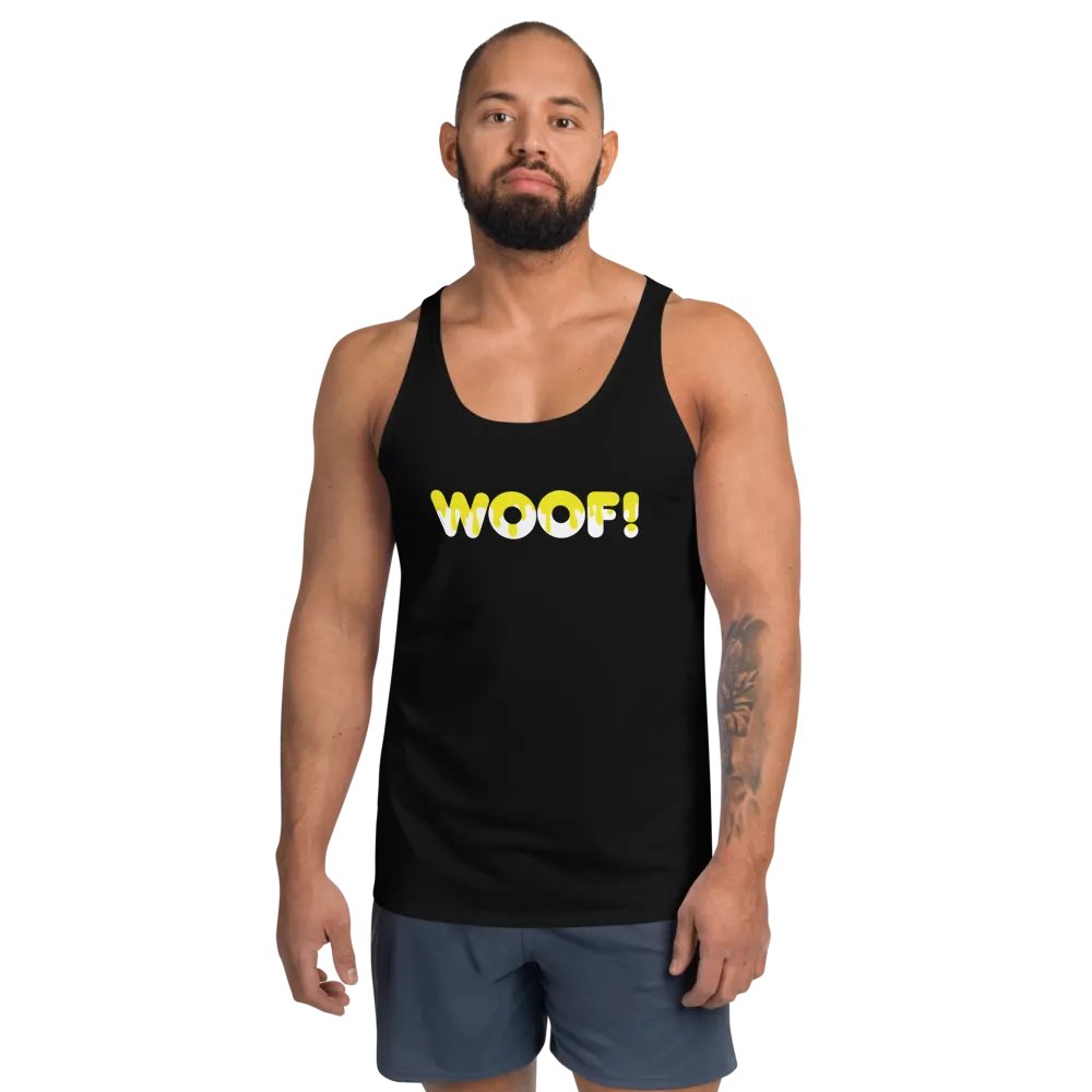 Speak Tank - WOOF! - Yellow Drip product image (2)