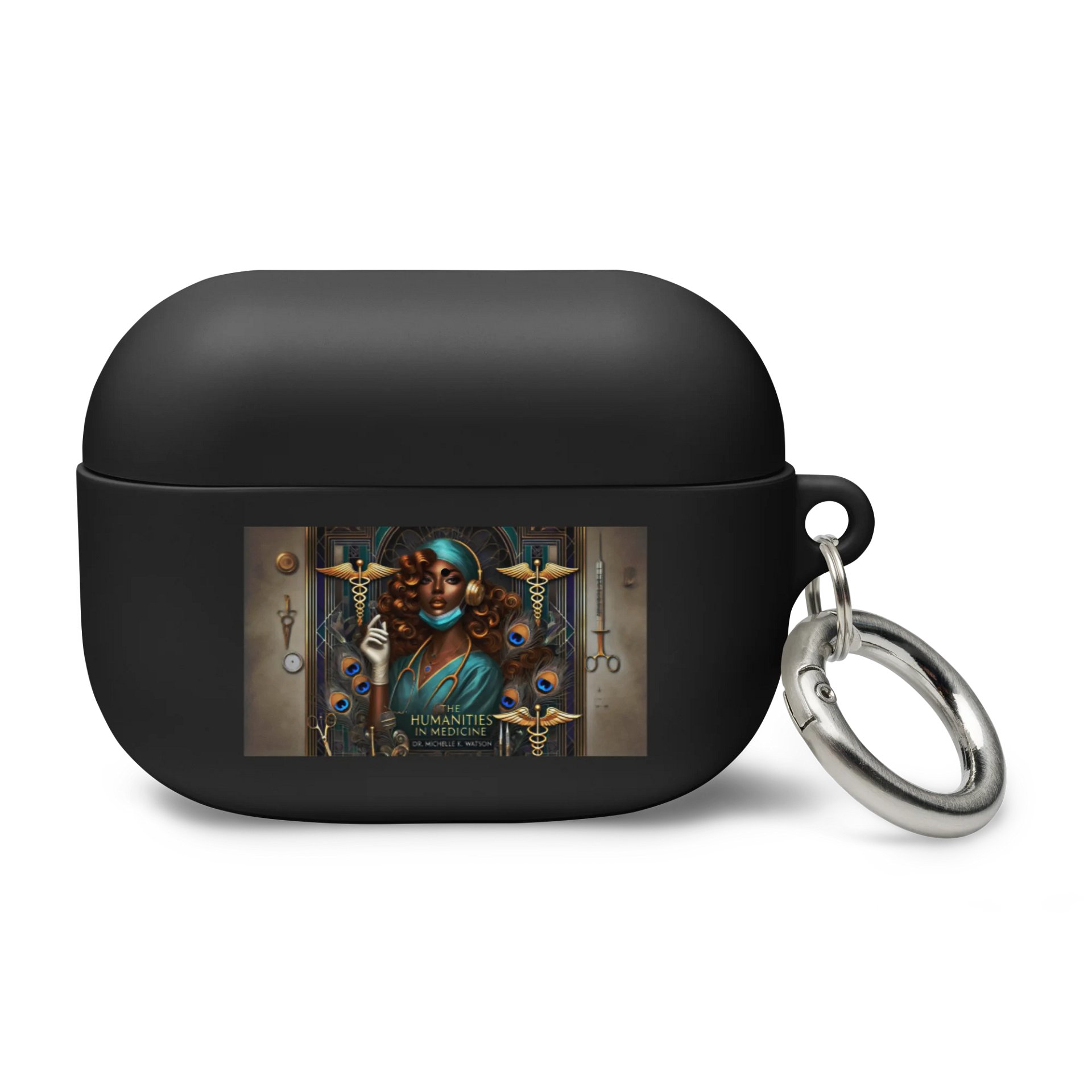 Humanities In Medicine Healing Superstar Surgeon Teal AirPods Case product image (2)