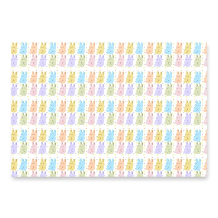 Pastel Bunny Gift Wrap Set (Set of 3) product image (2)