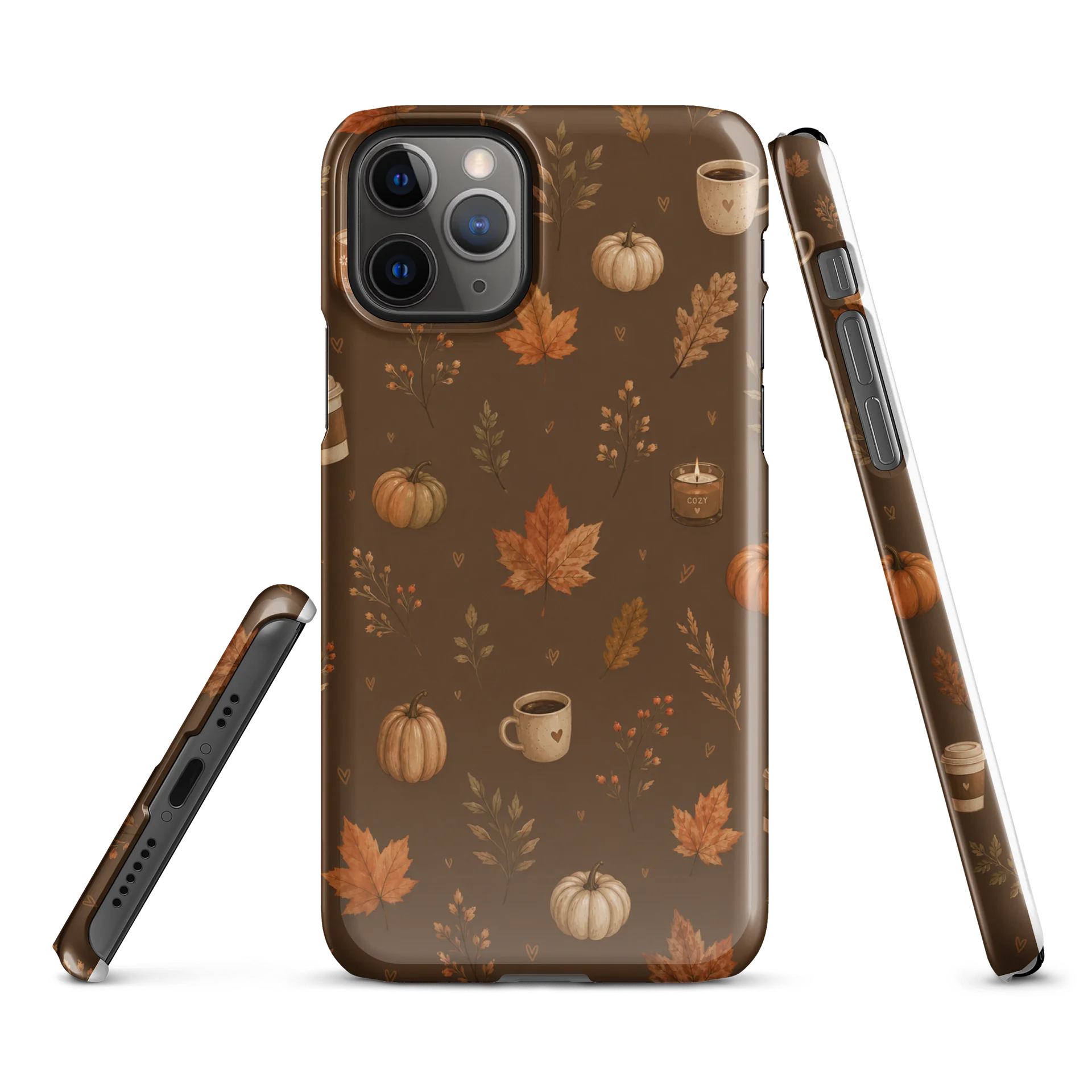 Autumn Coffee & Pumpkin iPhone Snap Case product image (2)
