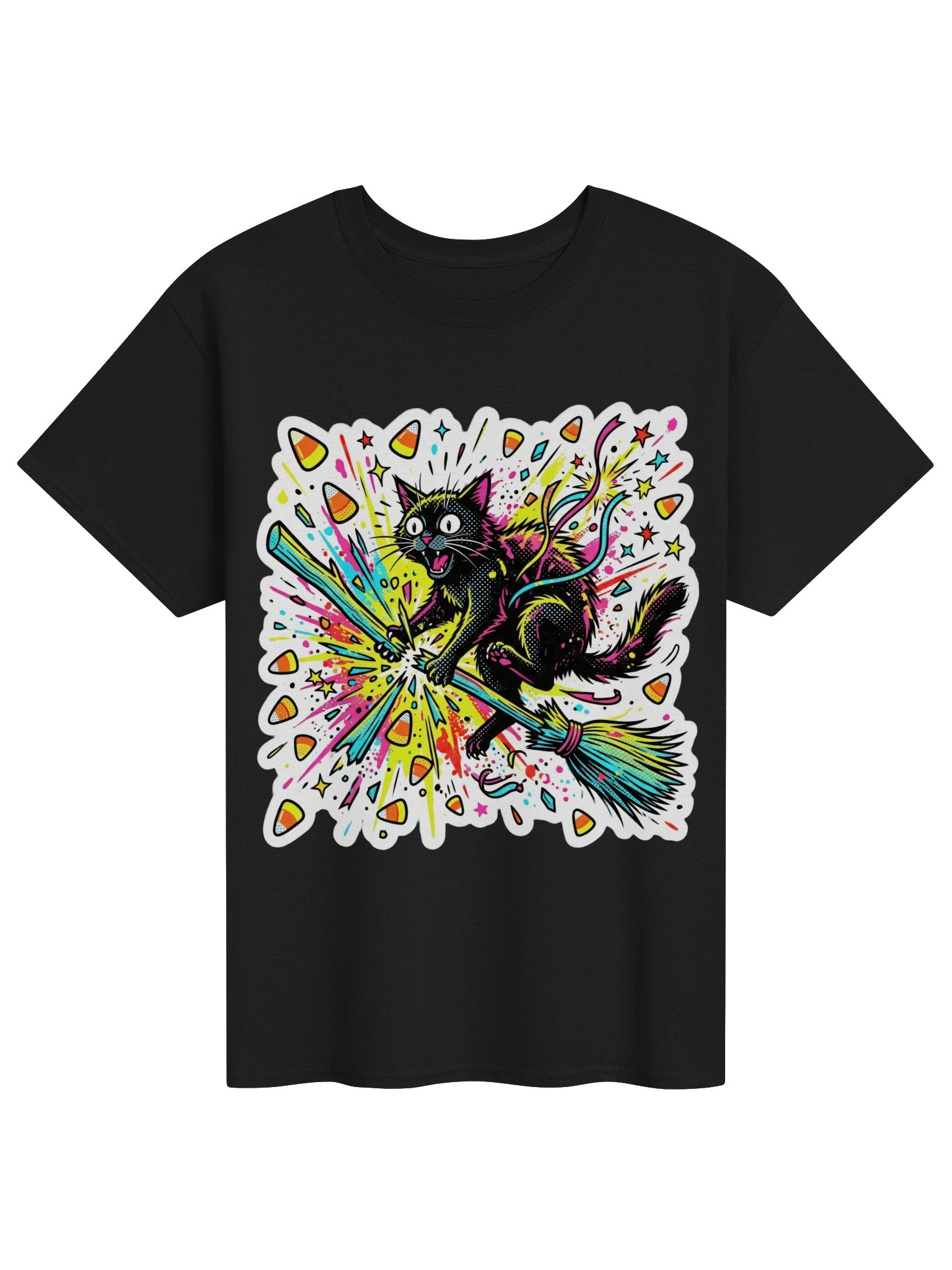 Broom Crash Cat Tee product image (1)