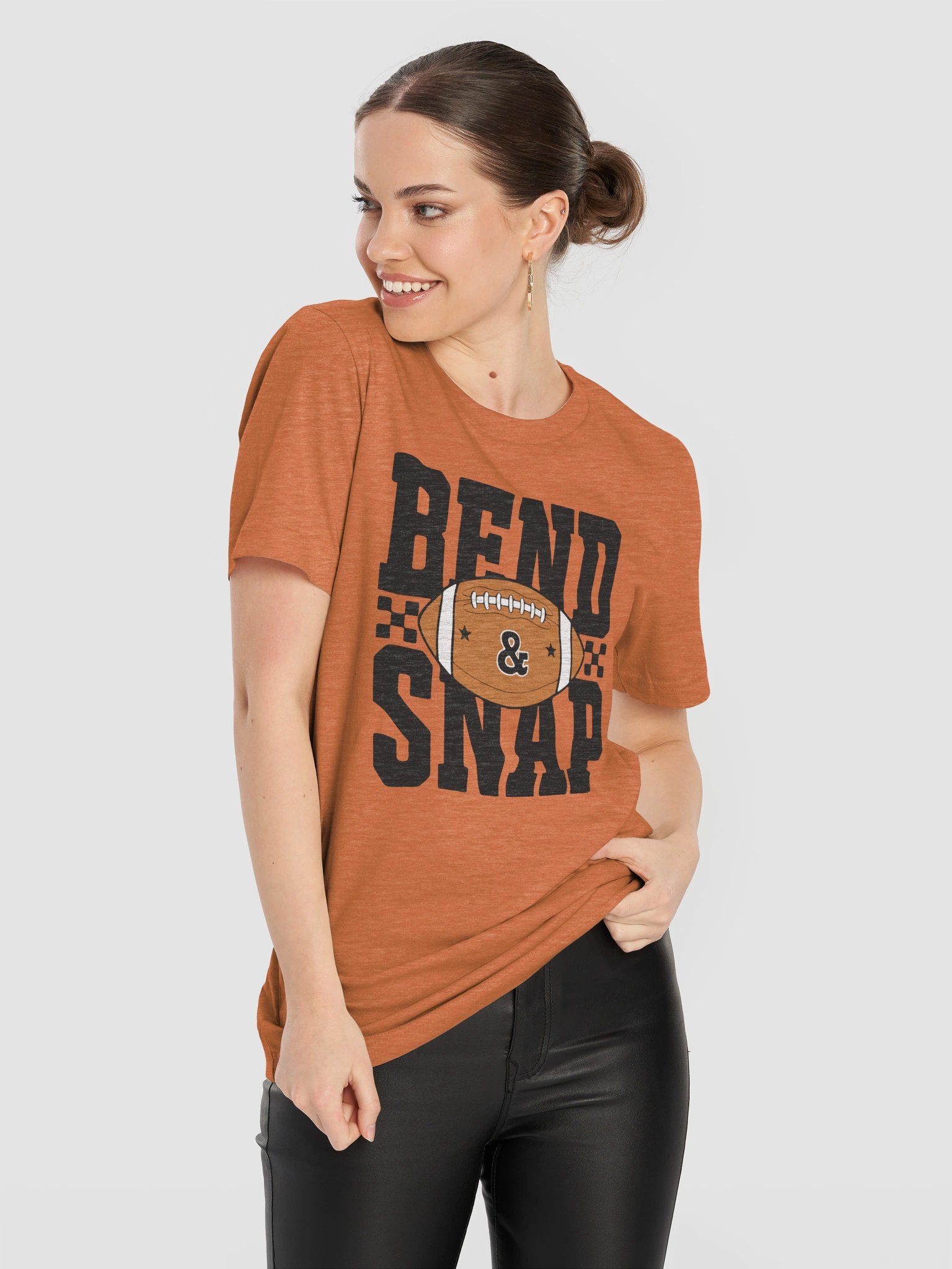 🏈 Bend & Snap Football T-Shirt | Retro Game Day Tee product image (102)