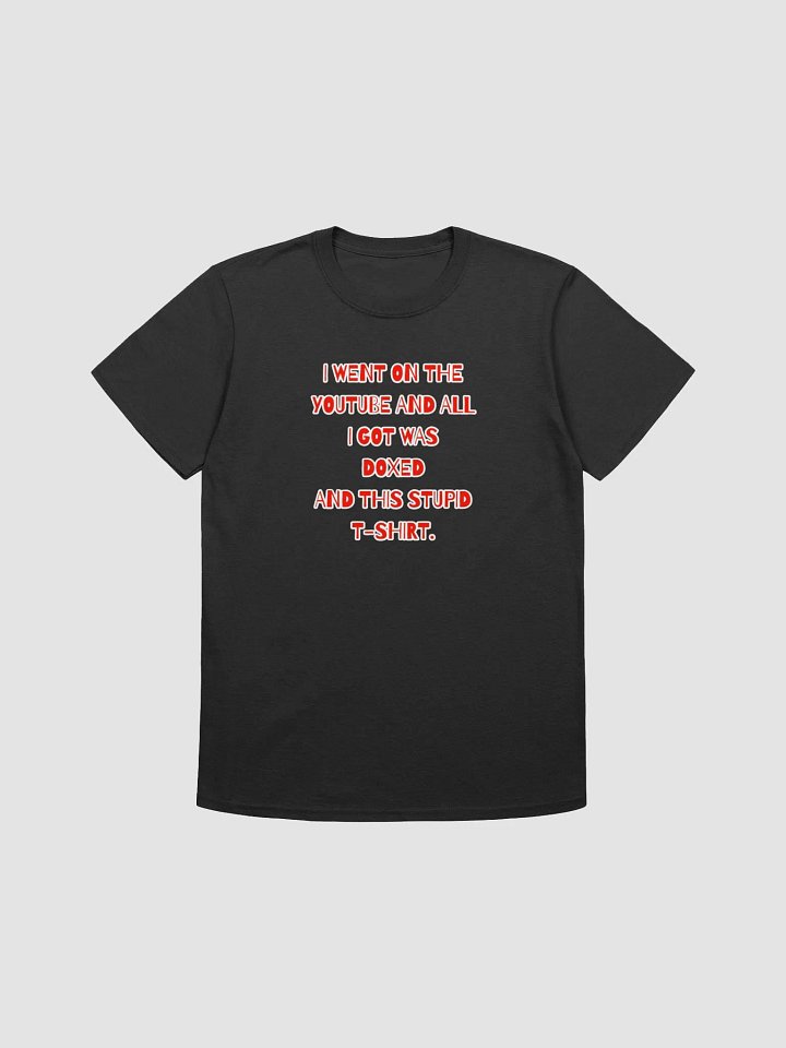 Doxed on YT Tee product image (1)