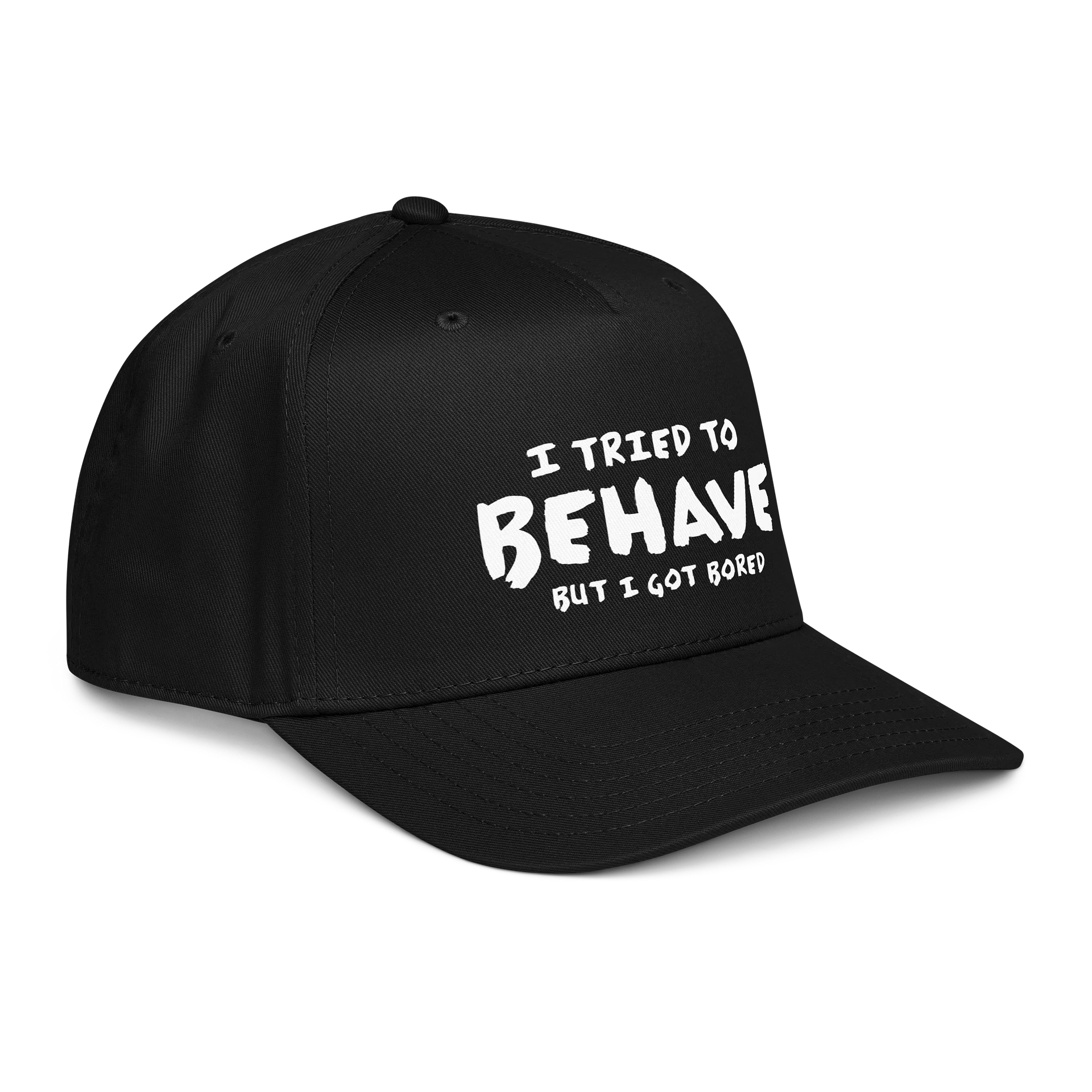 I Tried (black) - Baseball Cap product image (4)