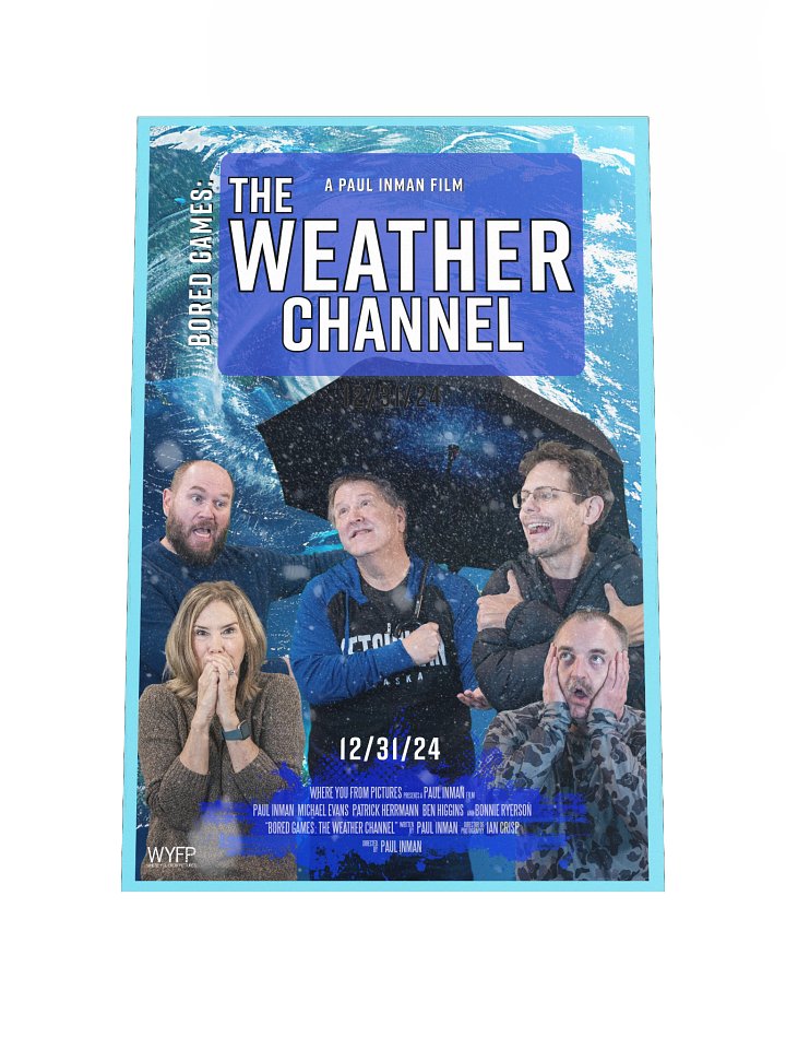 Bored Games: The Weather Channel - Official Poster product image (2)