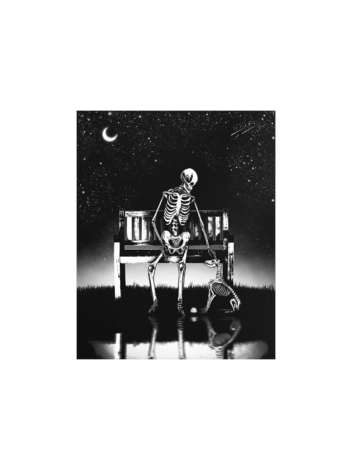 Best Friends Till The End - Art Print product image (1)