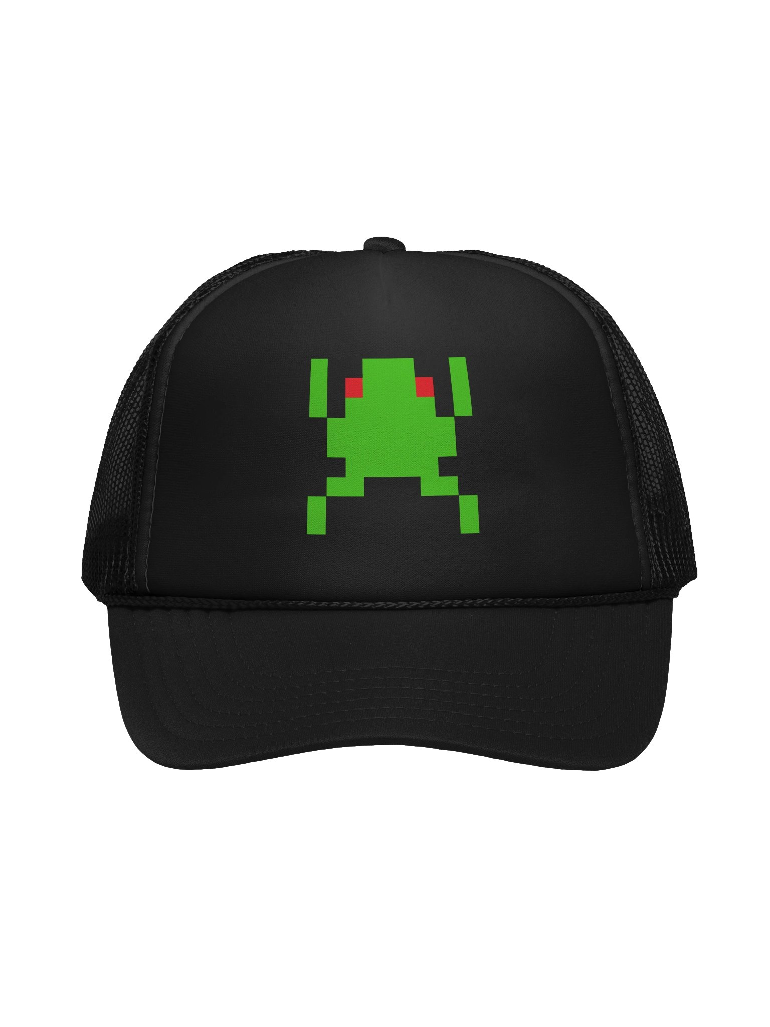 8-Bit Frog Sprite Trucker Hat product image (1)