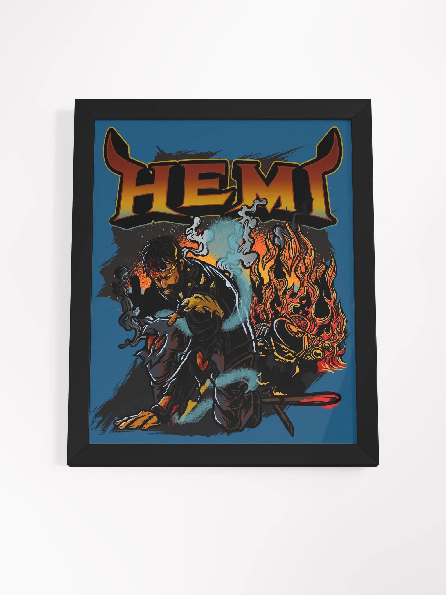Decay Framed Matte Poster product image (24)
