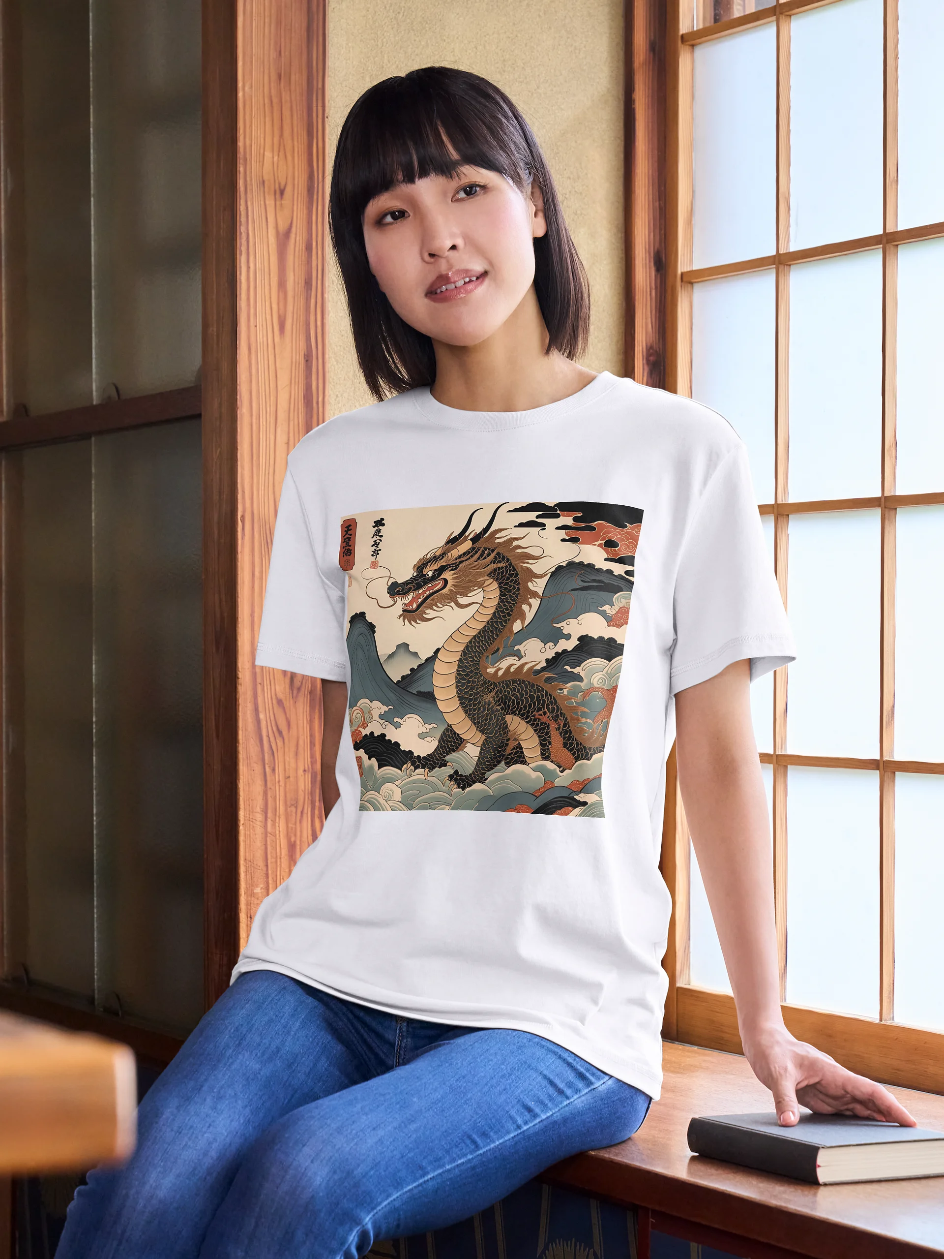 Ryoshin - Doro no Ryū (Earth Dragon), Ancient Ryū Collection, T-Shirt, Front Design product image (4)
