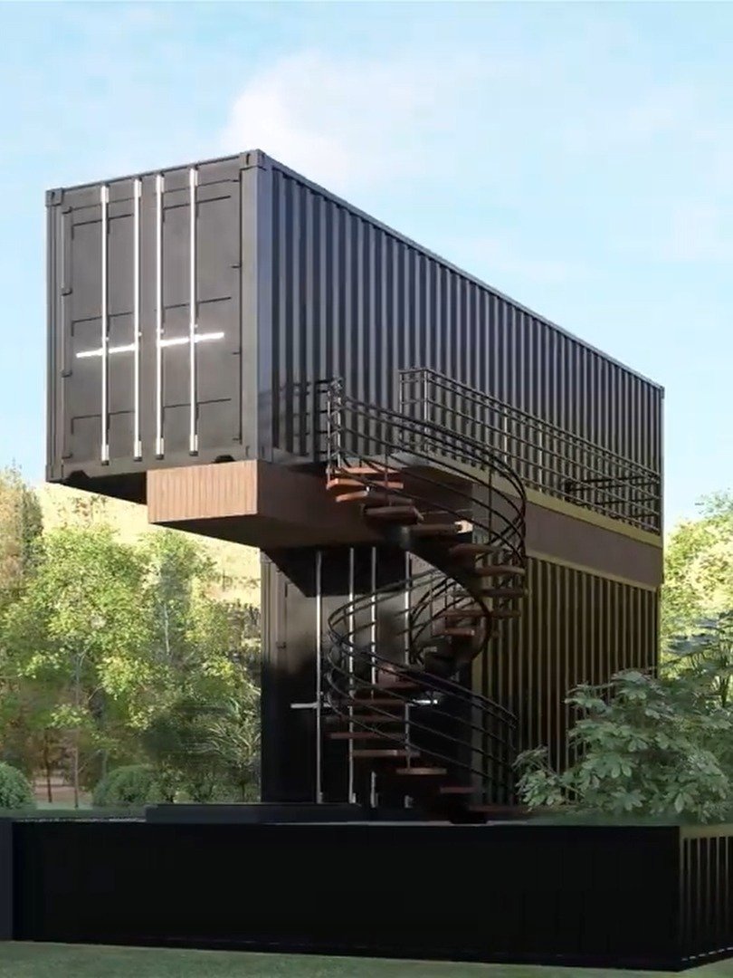 Shipping Container House 03 - Drawings\Blueprints CAD + PDF - Metric & Imperial product image (7)