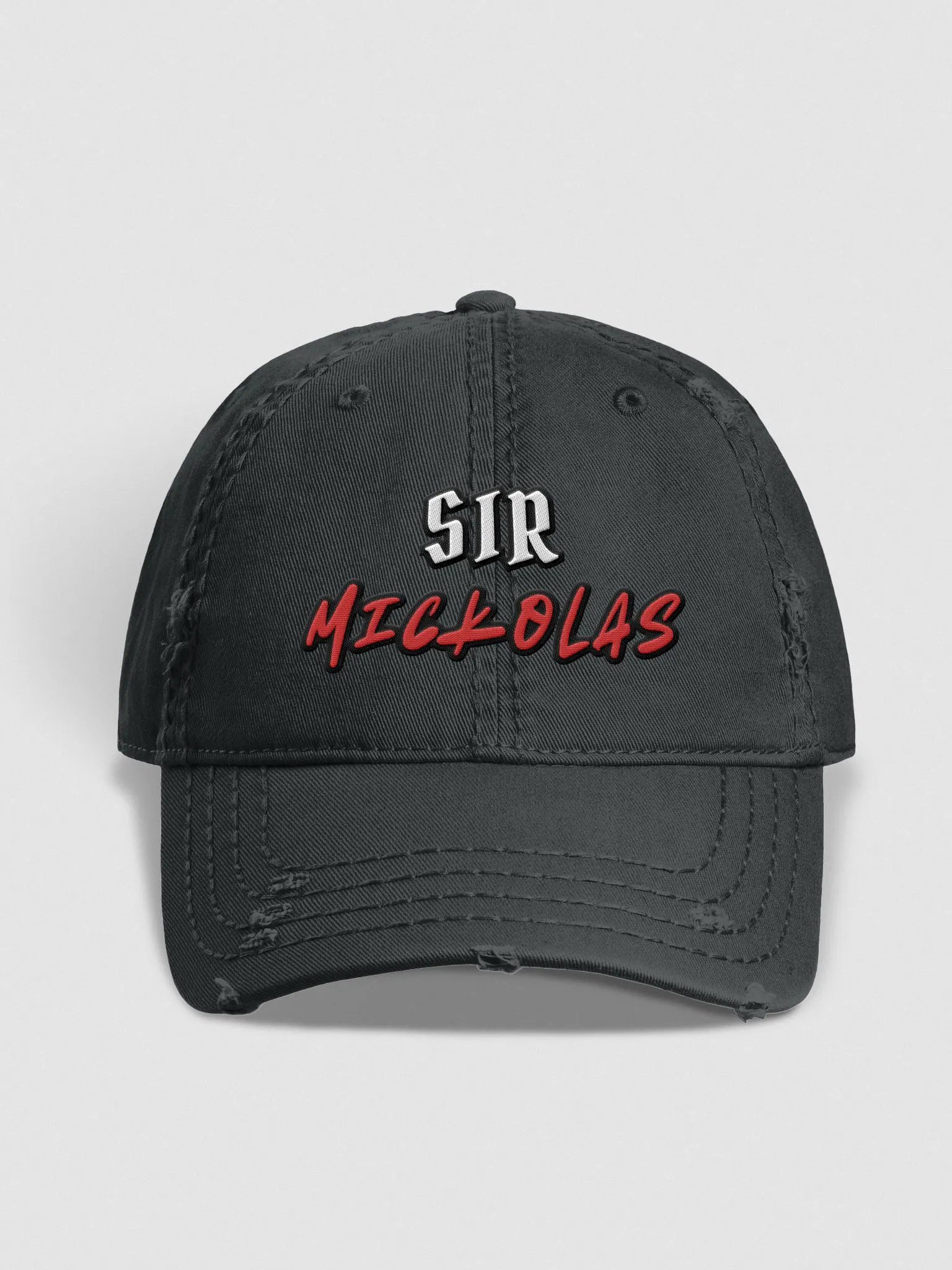 SIR MICKOLAS Distressed Dad Hat product image (1)