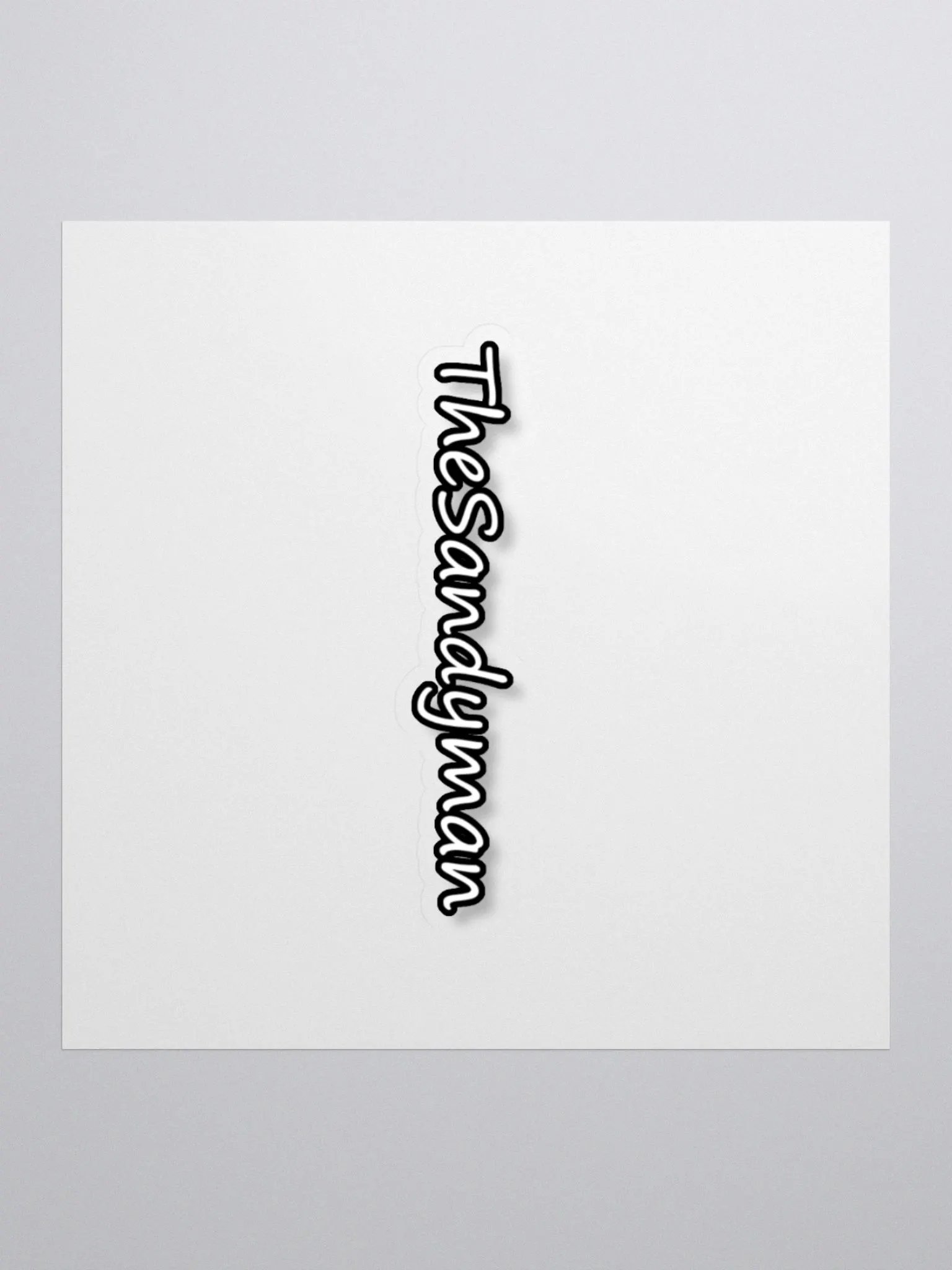 TheSandyMan Sticker product image (2)