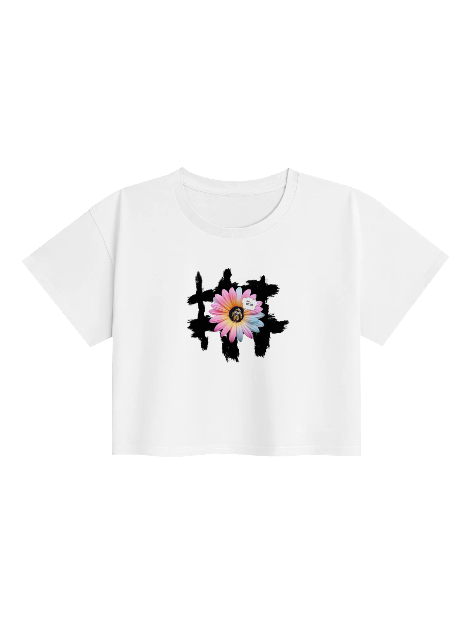 The Expressionist Crop Tee - Artemis product image (1)