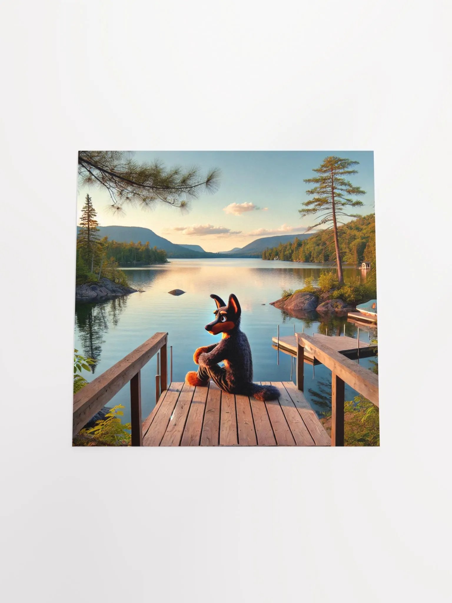 AI Generated Doberman Poster product image (17)