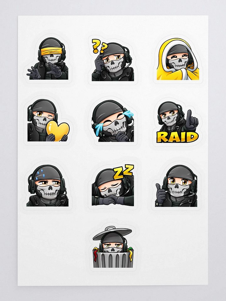 Emote Stickers product image (1)