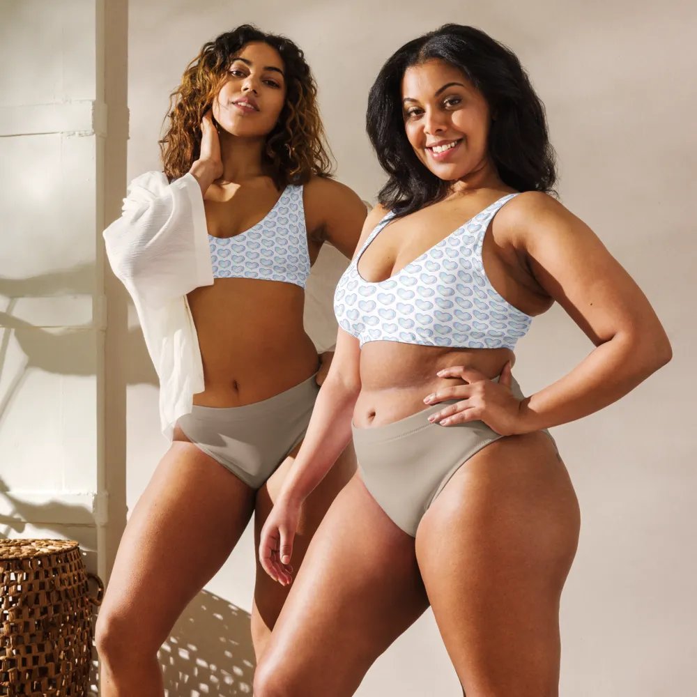 Padded Heart bubble Bikini Top product image (4)