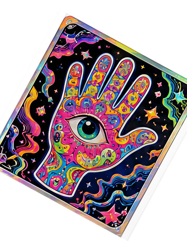 Mystic Hand Sticker product image (2)