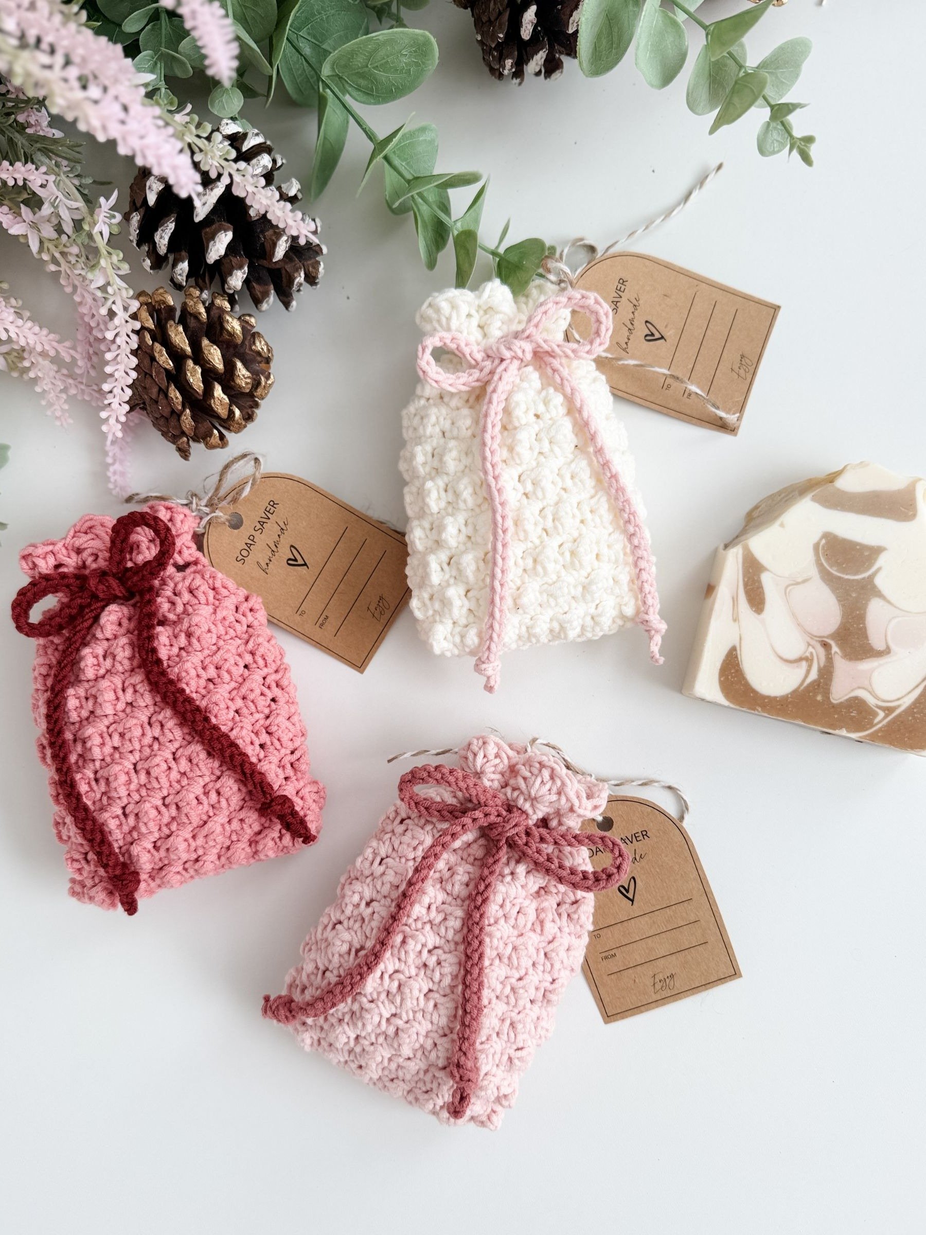 Winterberry Soap Saver Crochet Pattern product image (12)