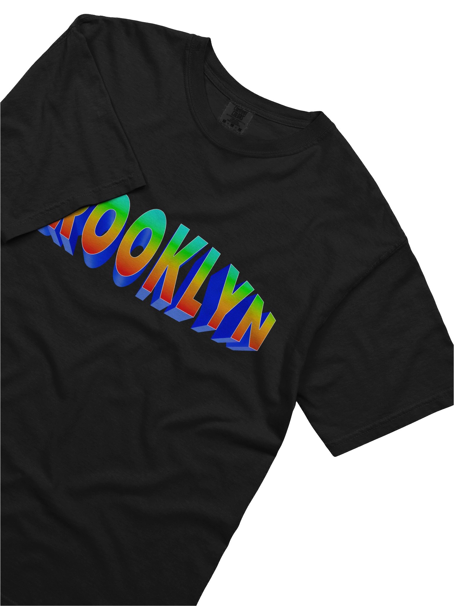 BROOKLYN 3D Gradient Wordmark Tee product image (5)