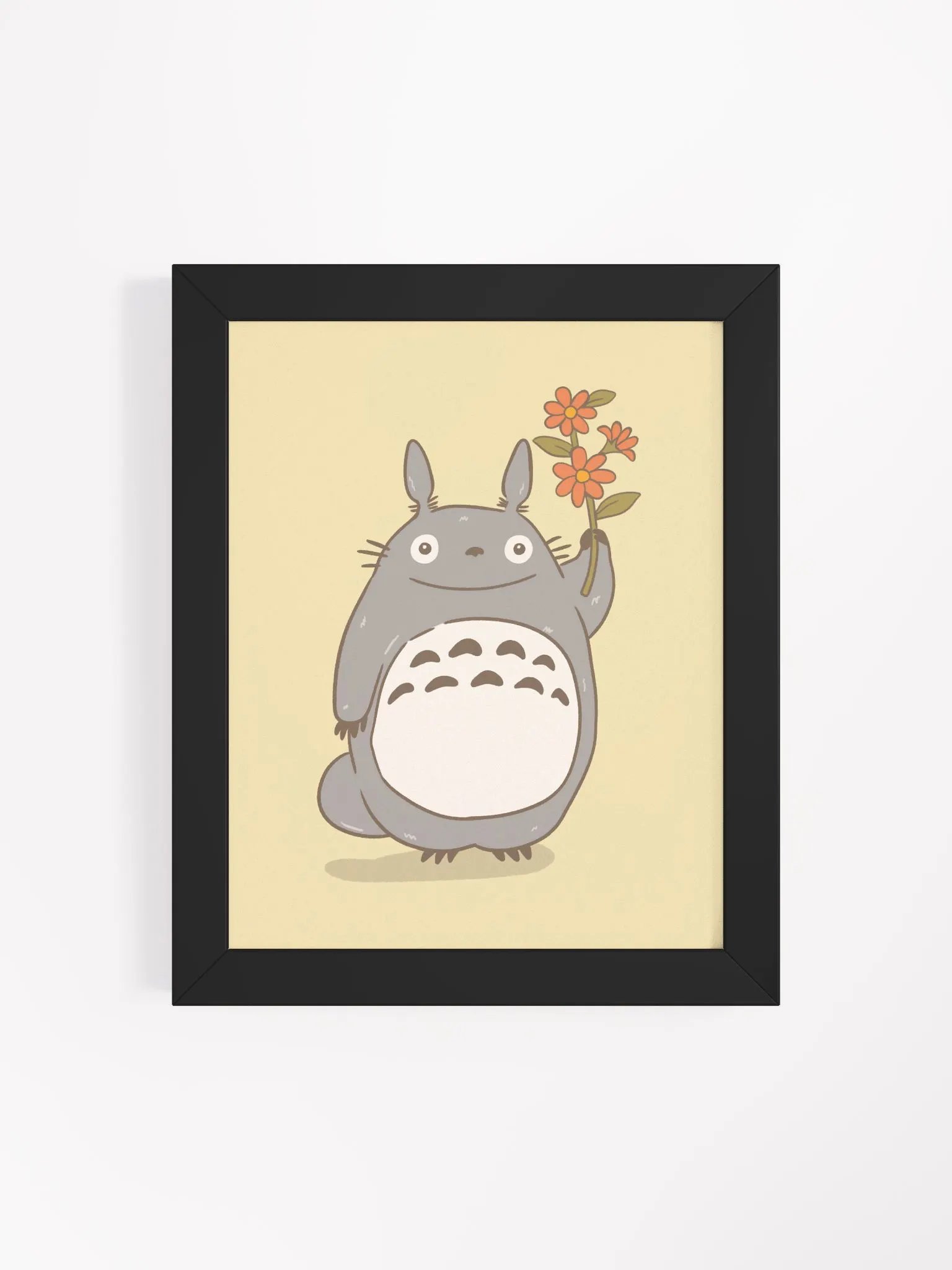Totoro's Blooming Delight Poster product image (23)