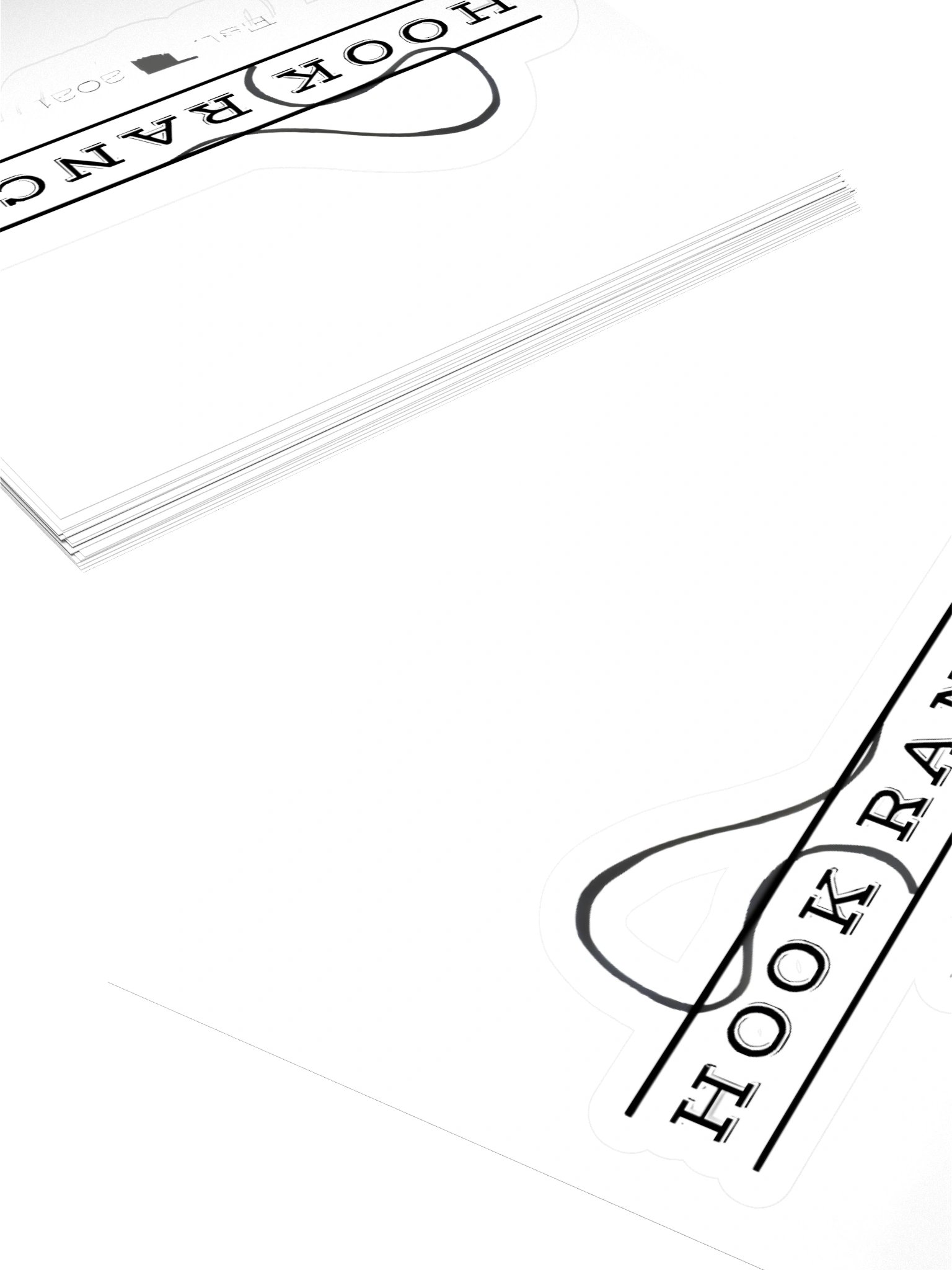 Top Hookster Kiss Cut Stickers product image (4)