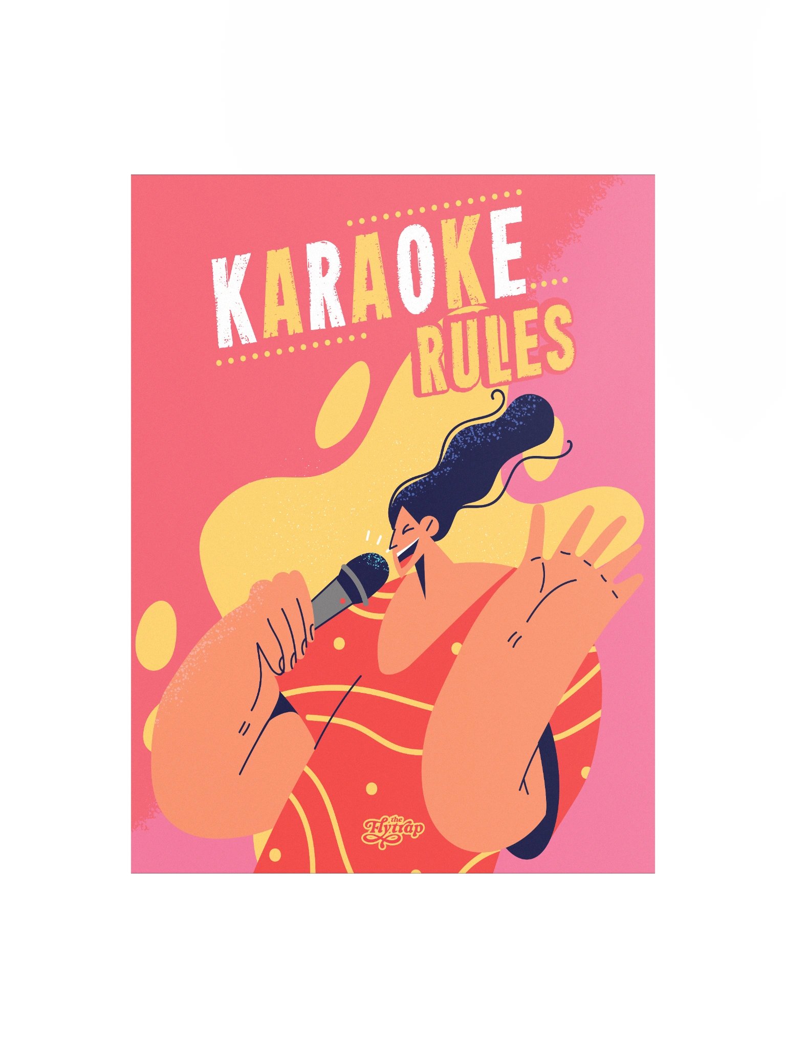 Karaoke 12x16 poster product image (1)