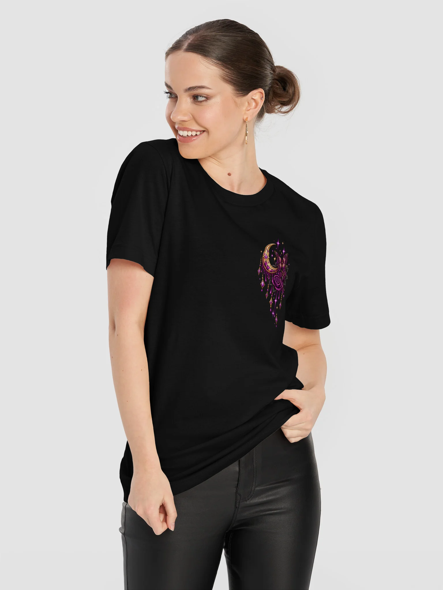 Resting Grave Face — Gothic Skeleton Halloween Tee product image (21)