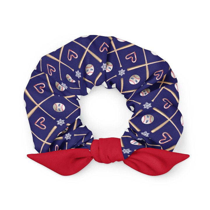 Christmas Baseball All-Over Print Scrunchie product image (1)