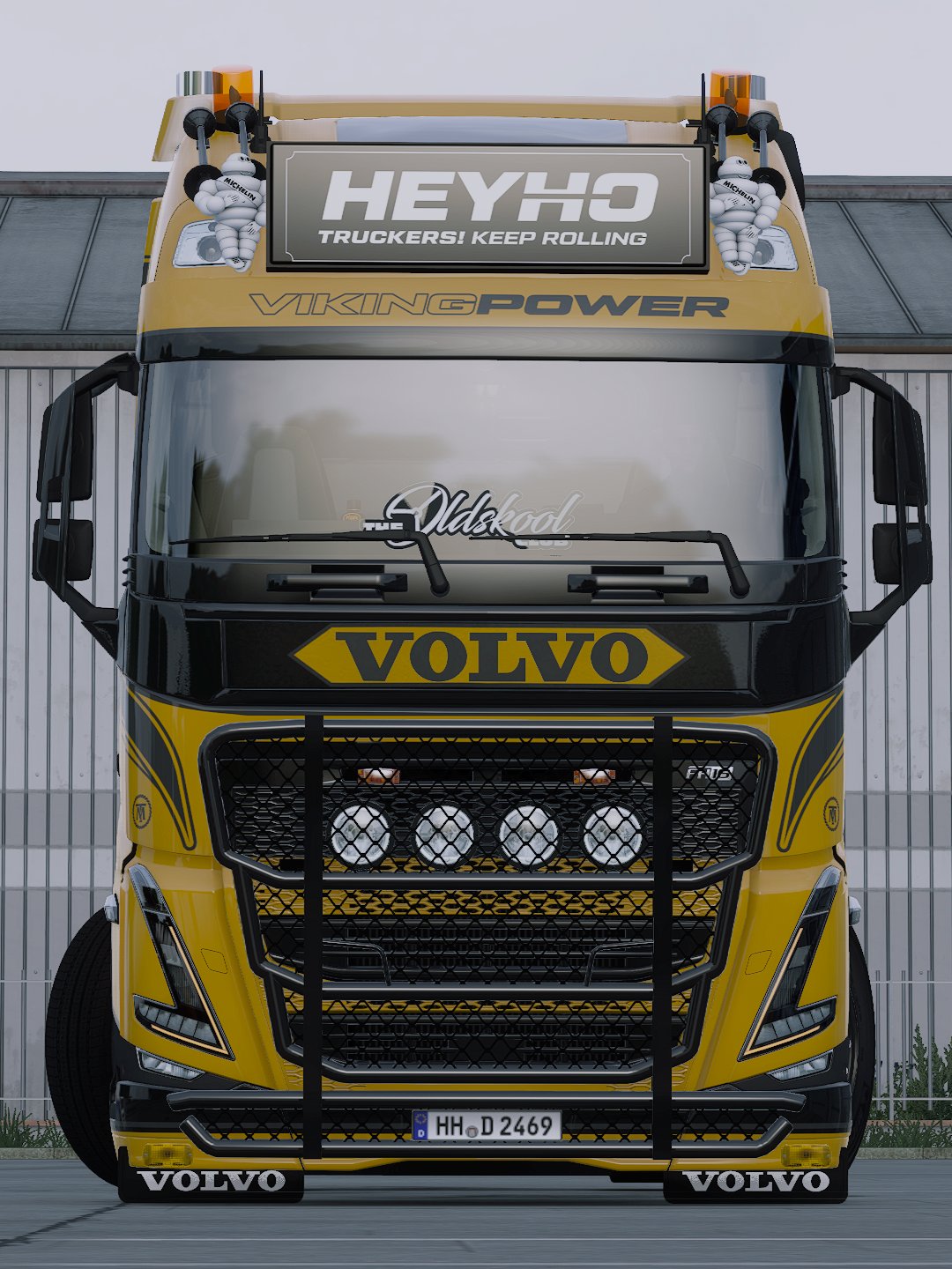 ETS2 TM Volvo FH4 FH5 FH6 Aero (SCS) + Trailer Schmitz S.KO COOL & Cargobull Multicolor Skin Pack product image (7)