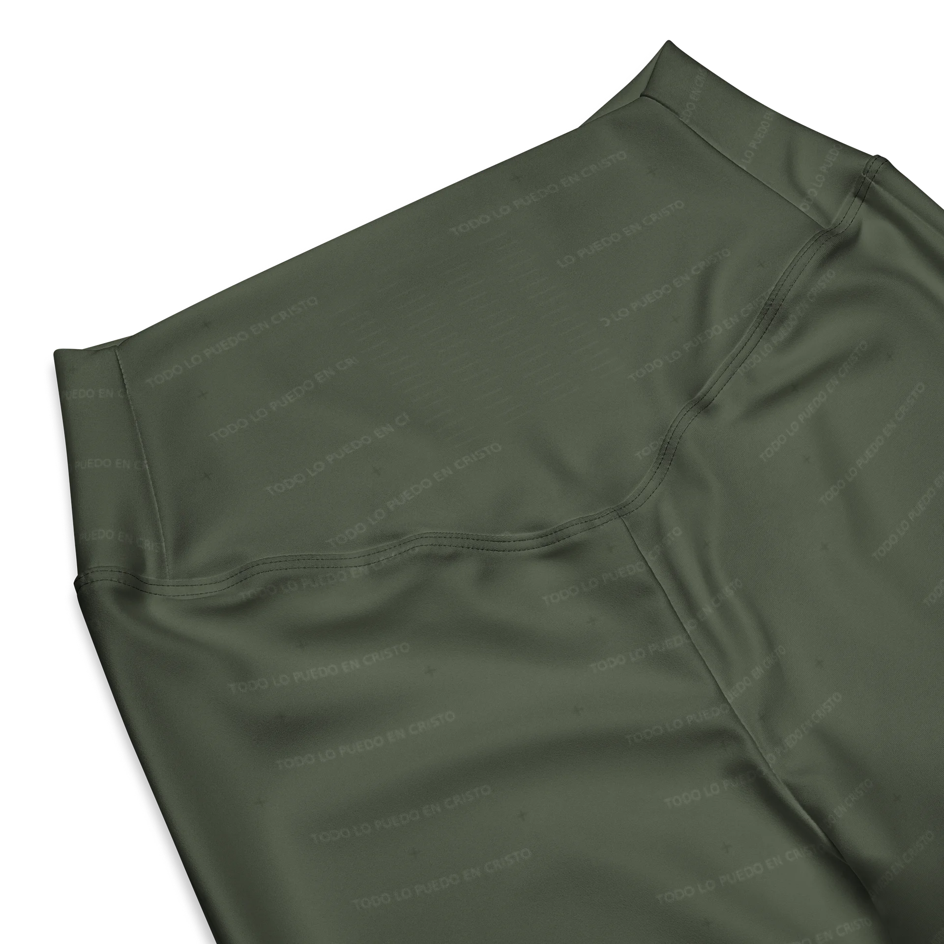 Flare Leggings — Women Who Lift (Olive) product image (11)