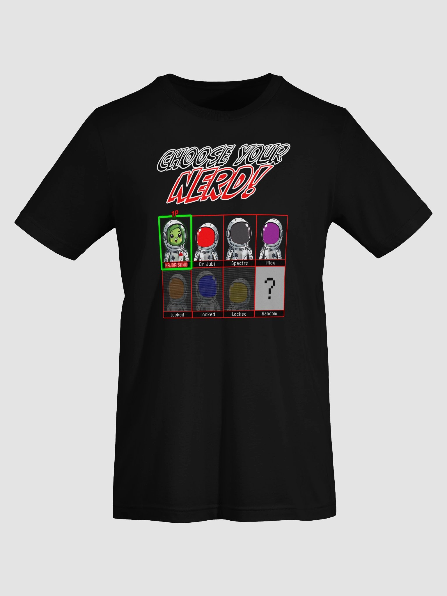 Choose Your Nerd Crew Selection T-Shirt Version 2 product image (27)