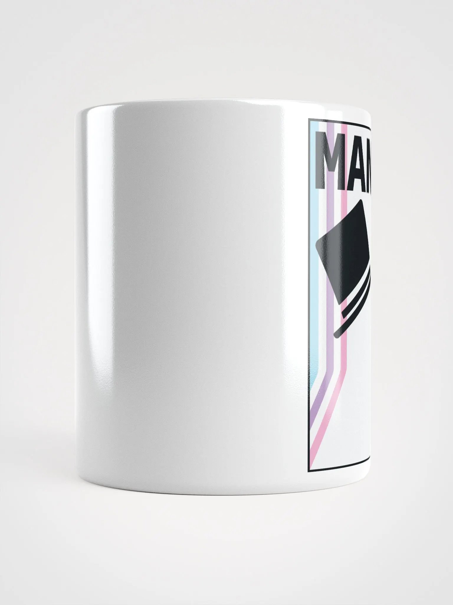 MA White Hat Glossy Mug product image (5)