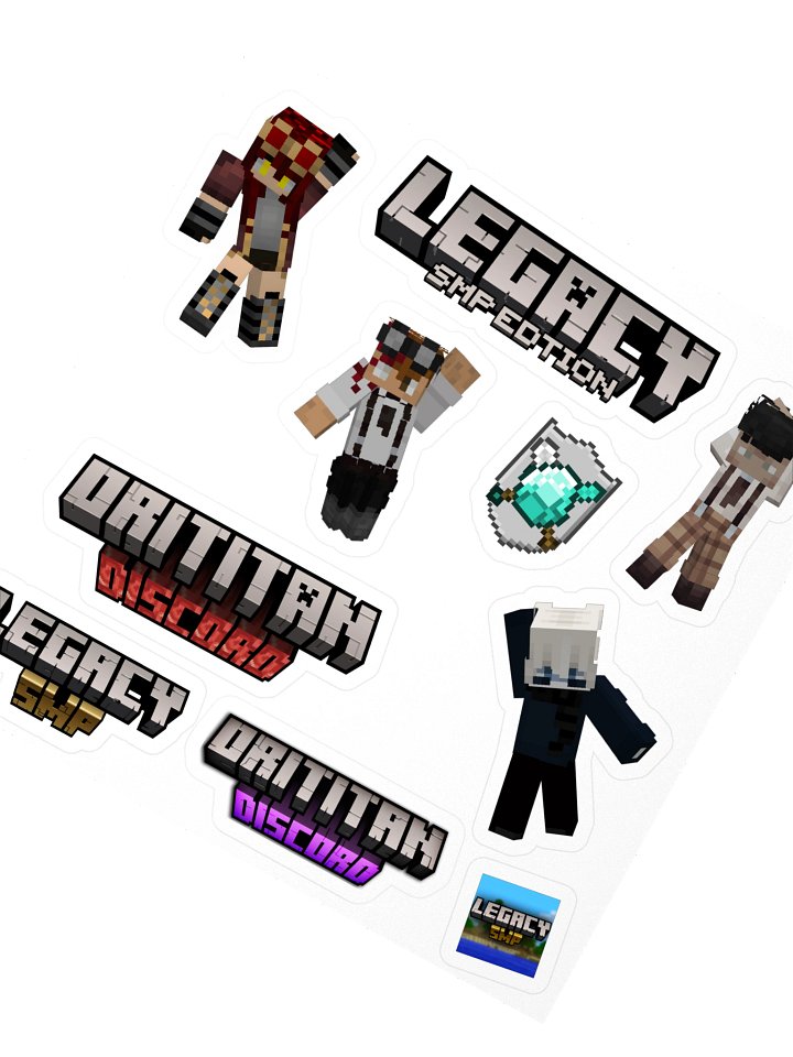 Legacy SMP x Orititan Mashup Pack - Vinyl Stickers product image (1)
