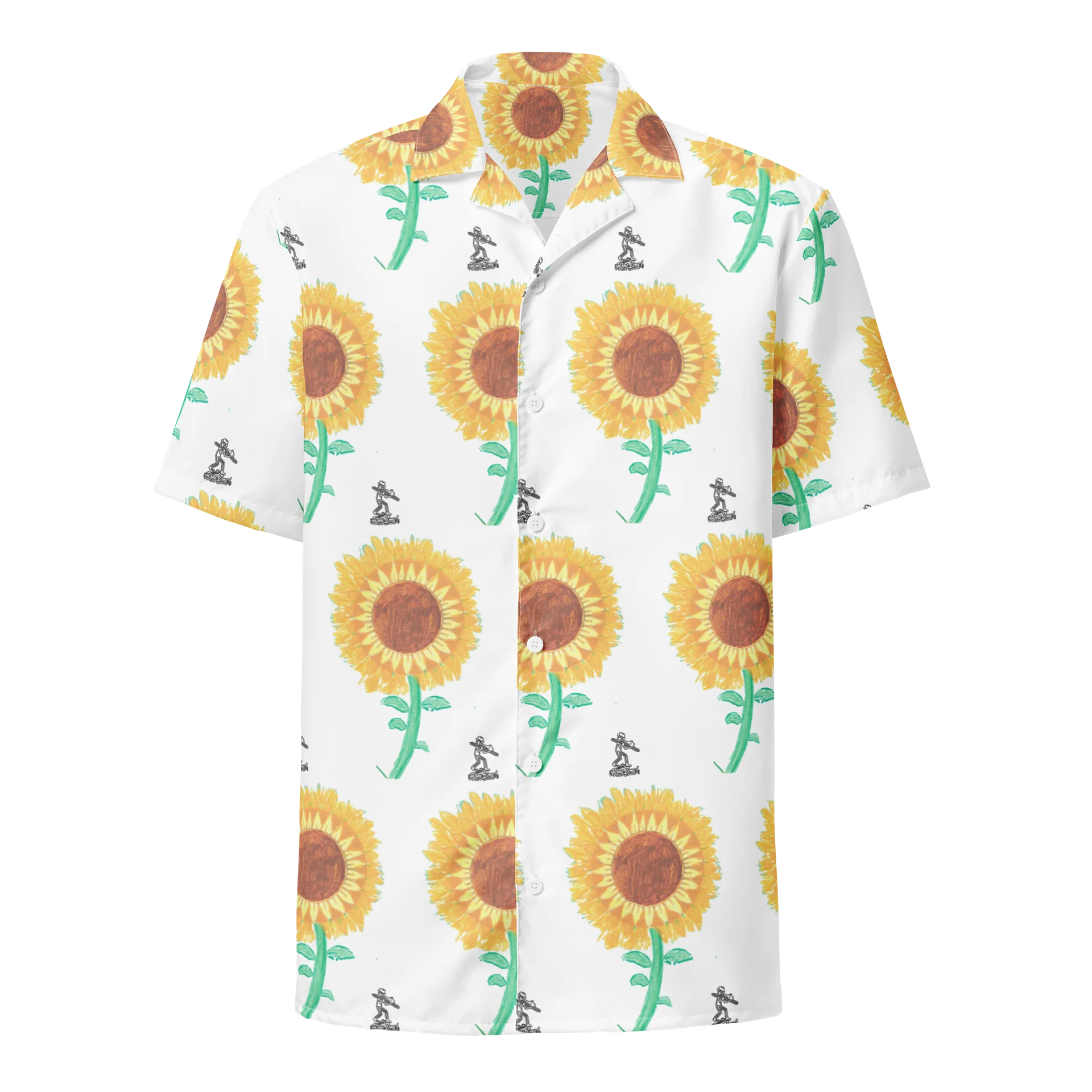 Sunflower Hawaiian Shirt product image (1)