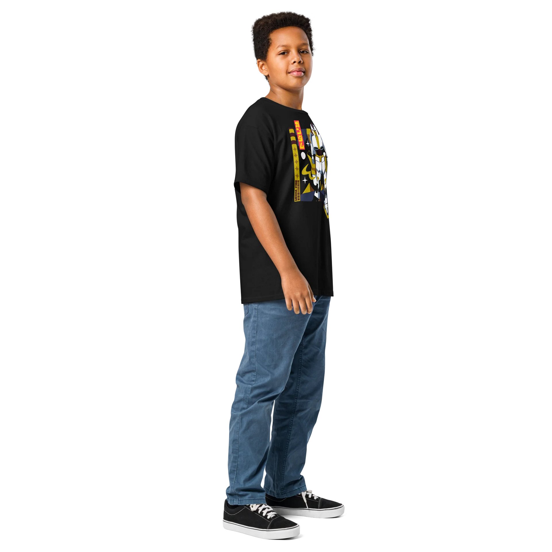 Mecha Bear KIDS Tee | Black product image (5)