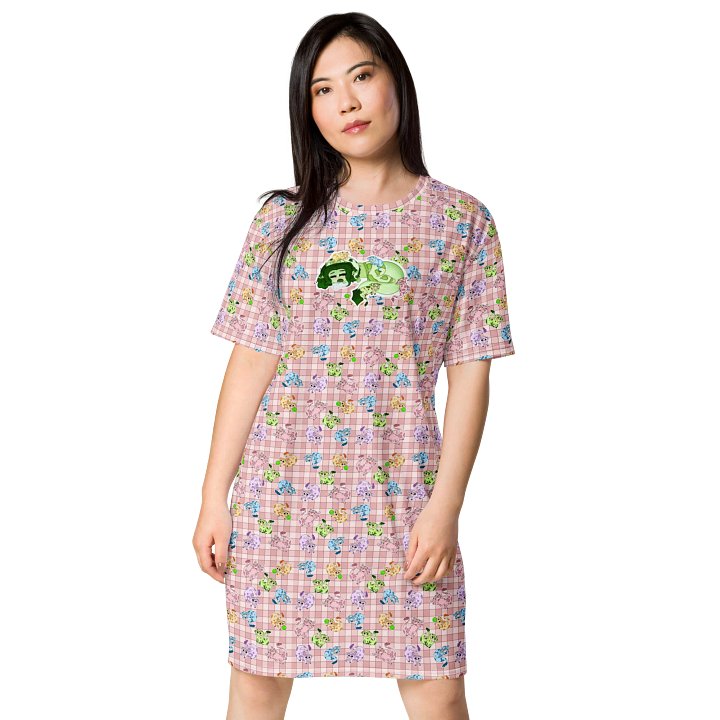 Pink "Eepy Bulbie and Buds" Pyjama T-Shirt/Dress product image (1)